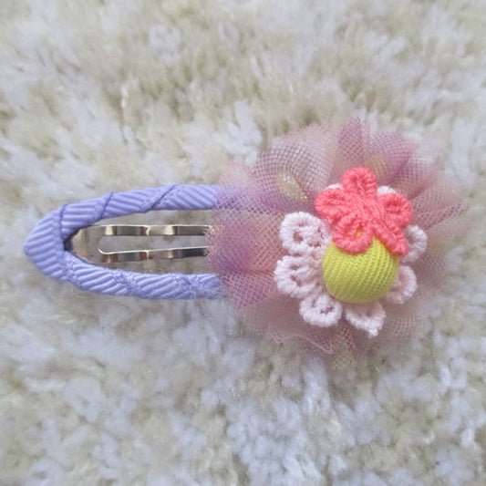 Flower Korean Girl Kids Hairpin