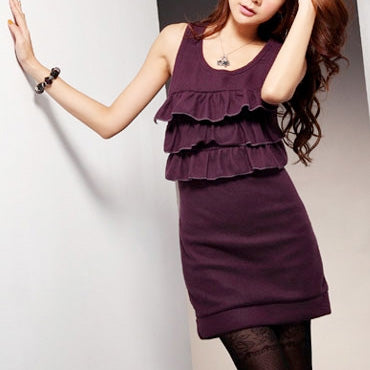 Dress Sleeveless Layer Import