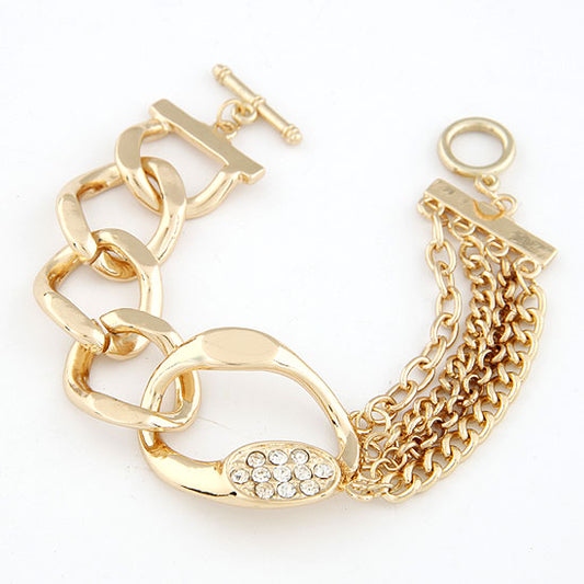 Gold Chain Korean Fashion Bracelet