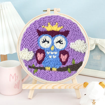 DIY Set Sulam Karakter Punch Needle Kit Seri G