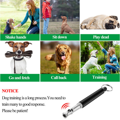 Peluit Pluit Ultrasonik Mainan Melatih Anjing Kucing Burung Elang Love Bird Ultrasonic Whistle