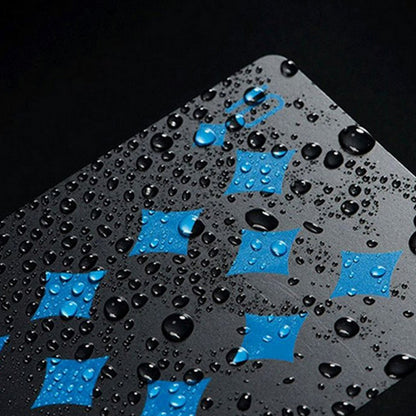 Kartu Remi Hitam Tahan Anti Air Waterproof