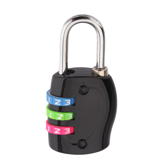 Password Digital Luggage Padlock Gembok Koper Angka 3 Digit Red Green Blue