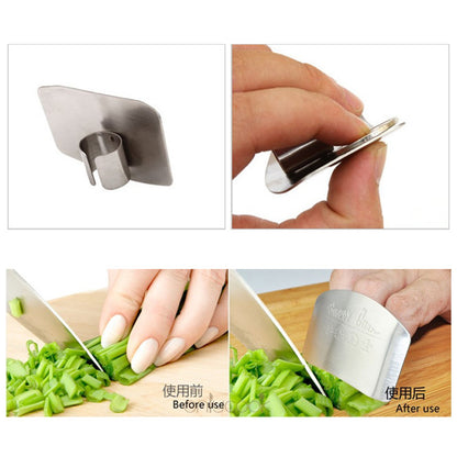 Pelindung Jari Dari Pisau Memasak Stainless Steel