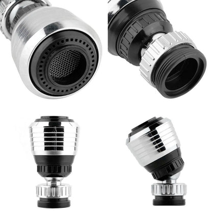 360 Rotate Swivel Faucet Nozzle Water Kran Keran Air