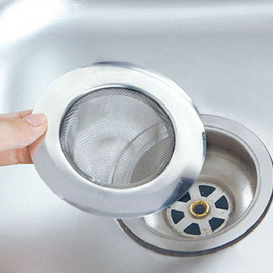 Penyaring Kotoran Wastafel Dapur Stainless Steel Anti Buntu