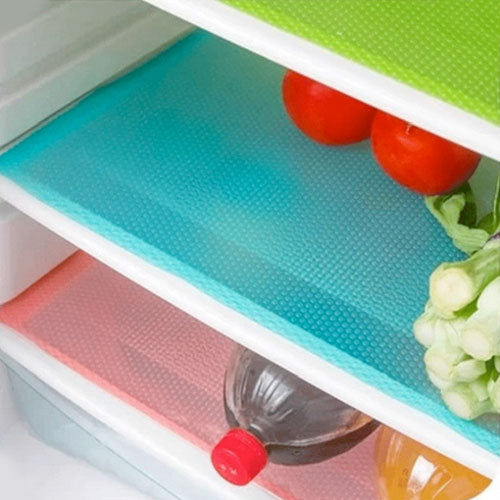 Refrigerator Pad Alas Dasar Kulkas Anti Bakteri Jamur (4 pcs)