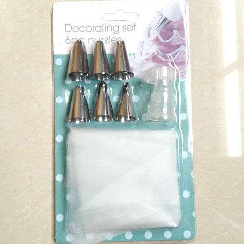 Decorating Set 6 pcs Nozzle Dekorasi Kue