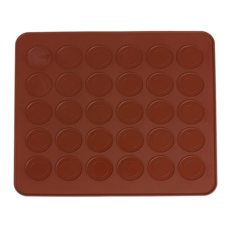 Alas Cetakan Silikon Macaron Kue Cookies Silicone Macaroon Baking Mat