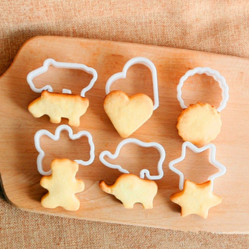 Cookies Cutter Set Cetakan Kue Biskuit Kartun 6 Pcs