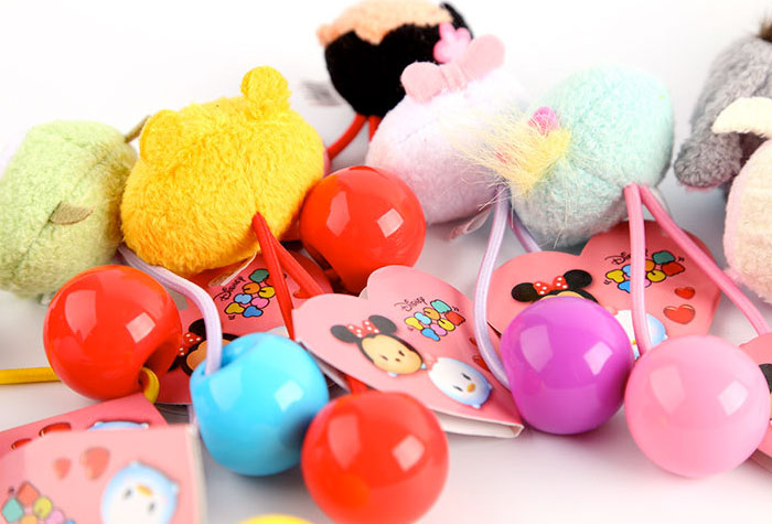 Beads Disney Tsum Tsum Karet Rambut Boneka