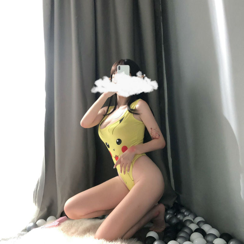 Lingerie Teddy Cartoon Face UD0986