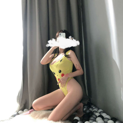 Lingerie Teddy Cartoon Face UD0986