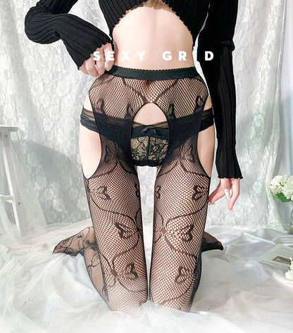 Lingerie Pantyhose Butterflies UH1126