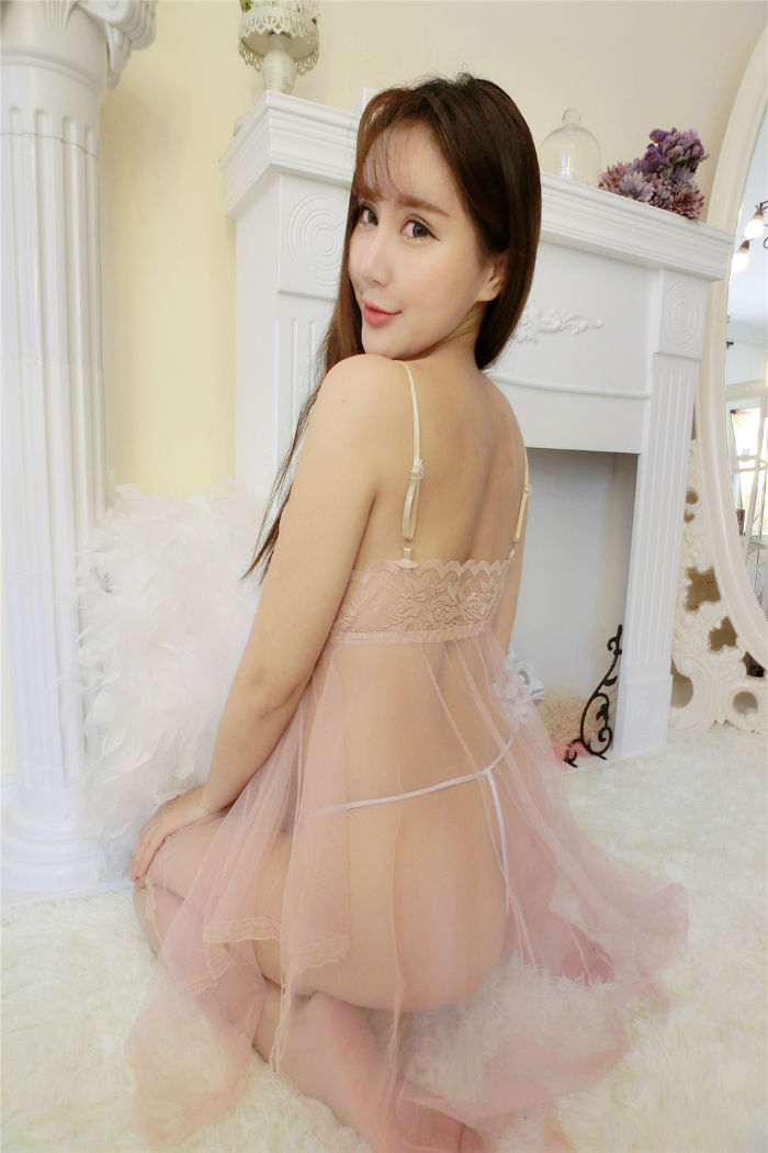 Lingerie Babydoll Lace Chest Irregular