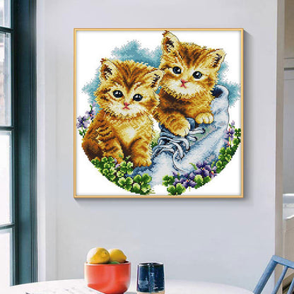 DIY Craft Sulam Kristik Strimin Cross Stitch Sodastitch Seri D