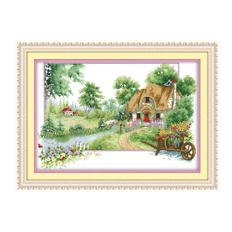 DIY Craft Sulam Kristik Strimin Cross Stitch Sodastitch Seri C