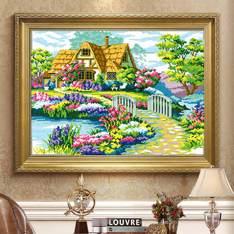 DIY Craft Sulam Kristik Strimin Cross Stitch Sodastitch Seri A
