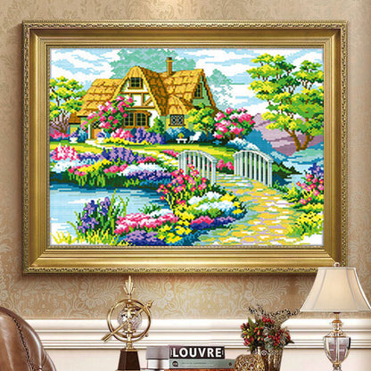 DIY Craft Sulam Kristik Strimin Cross Stitch Sodastitch Seri A
