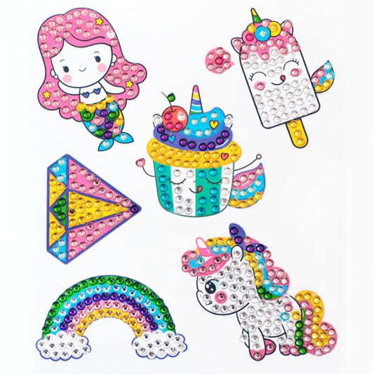 DIY 5D Diamond Painting Sticker Animal Series Stiker Set Seri Binatang B