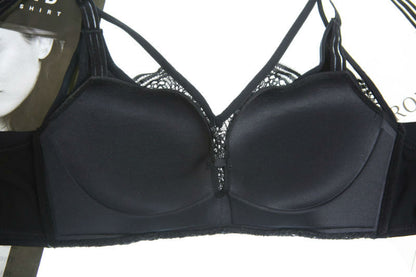 Bra Set Lace Triple Strings