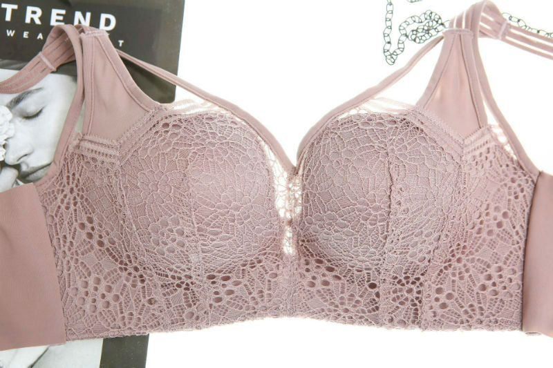 Bra Set Lace Triple Strings