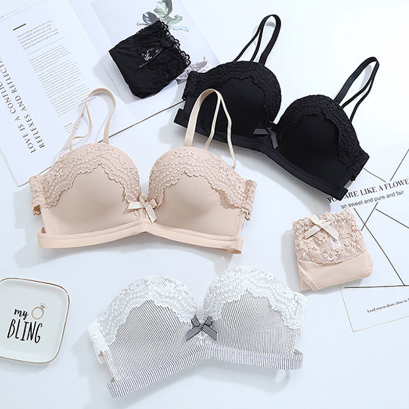 Bra Set Lace Top