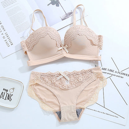 Bra Set Lace Top