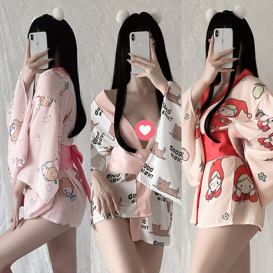 Lingerie Kimono Cartoon ZU7083