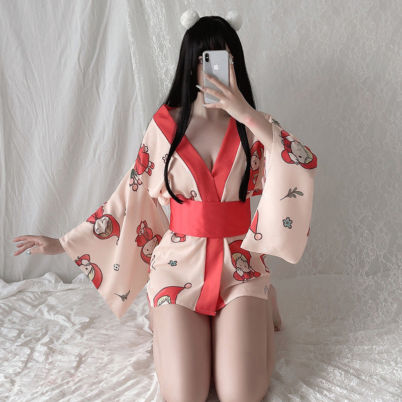 Lingerie Kimono Cartoon ZU7083