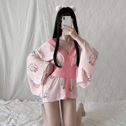 Lingerie Kimono Cartoon ZU7083