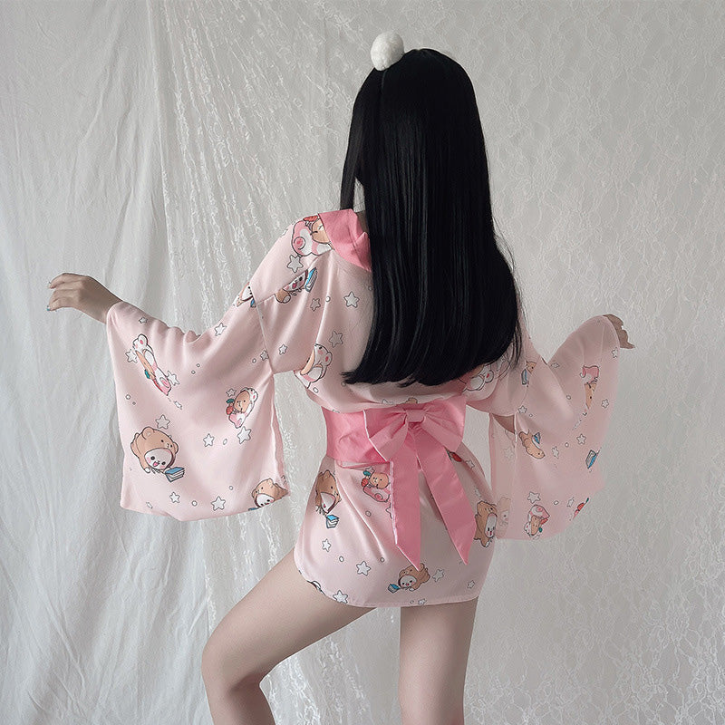 Lingerie Kimono Cartoon ZU7083