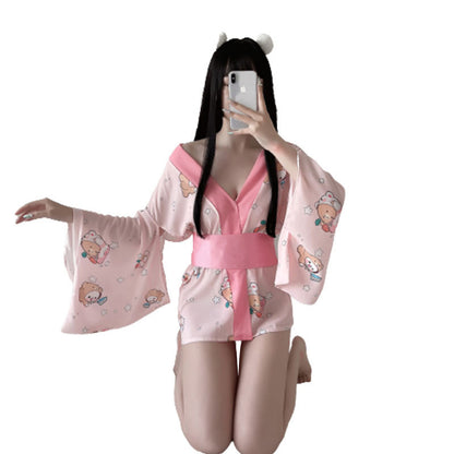 Lingerie Kimono Cartoon ZU7083
