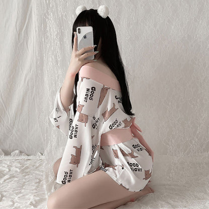 Lingerie Kimono Cartoon ZU7083