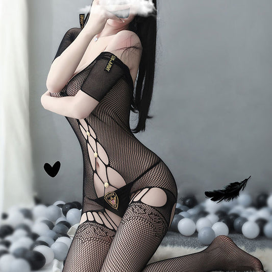 Lingerie Costume Police Bodystocking ZU7424