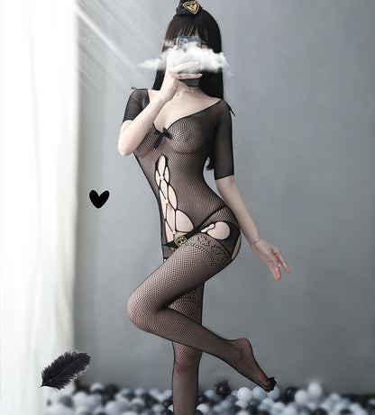 Lingerie Costume Police Bodystocking ZU7424