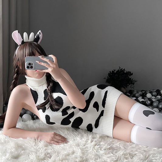 Lingerie Costume Cow Chemise Low Back ZU9047