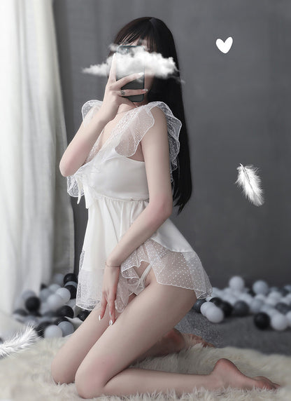 Lingerie Costume Princess Babydoll Lace ZUE246