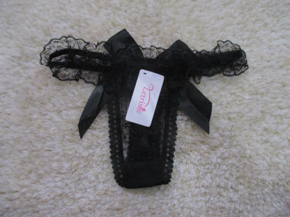 Lingerie Panty Lace Bow Knot Back ZUK026