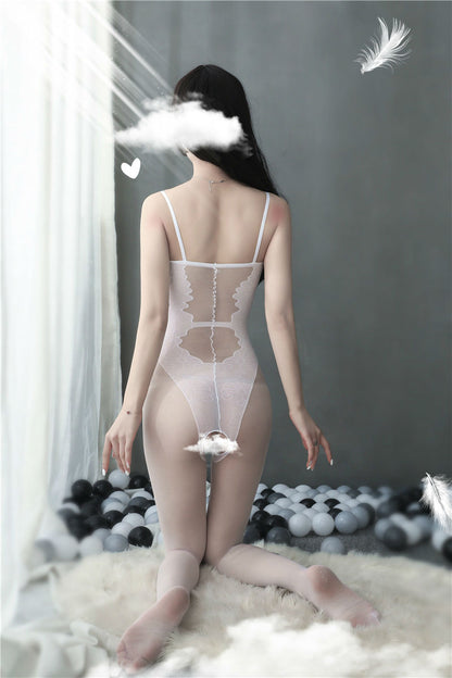 Lingerie Bodystocking Long Pants ZUW508