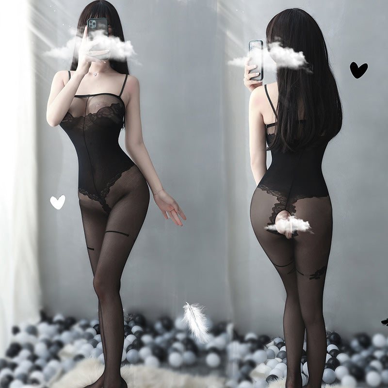Lingerie Bodystocking Long Pants ZUW607