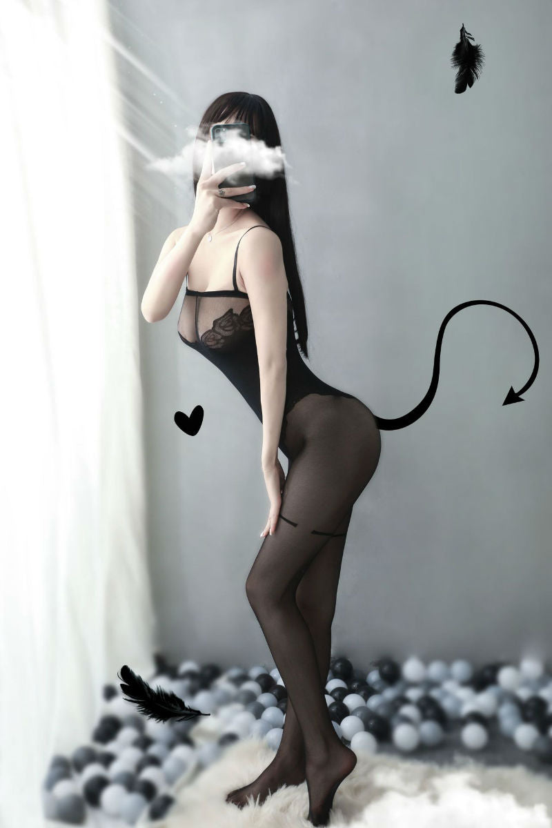 Lingerie Bodystocking Long Pants ZUW607