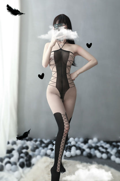 Lingerie Bodystocking Long Pants ZUW614