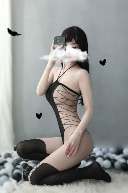 Lingerie Bodystocking Long Pants ZUW614