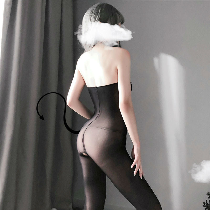 Lingerie Bodystocking Butterfly Long Pants ZUW891