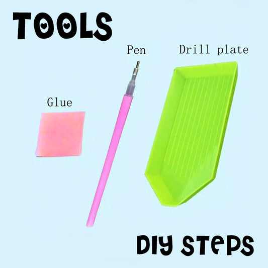 DIY 5D Diamond Painting Tool Set
